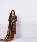 3 Piece Printed Lawn Suit with Dupatta for Women 10221