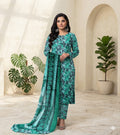 3 Piece Printed Lawn Suit with Dupatta for Women 1020